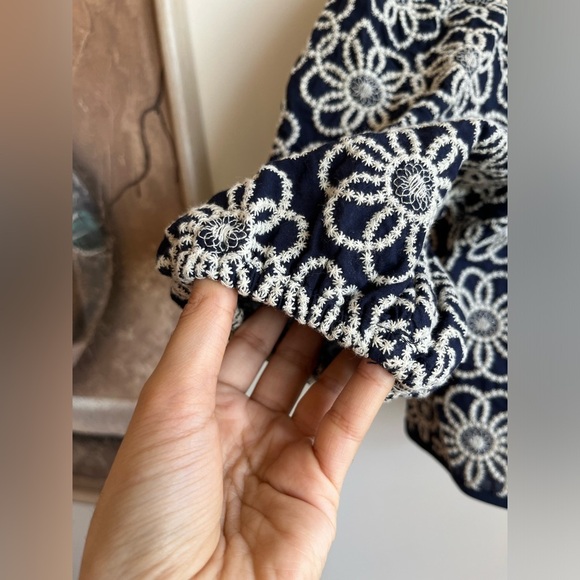 Anthropologie Maeve Embroidered Floral Open shrug Cardigan - One size - - Picture 8 of 14